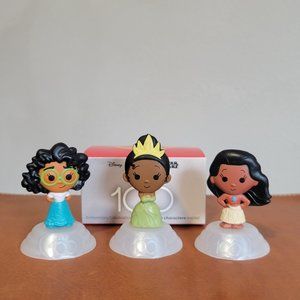 NIB Disney 100 McDonalds Toys - Set of 3 - Tiana/Moana/Mirabel